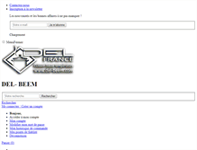 Tablet Screenshot of del-beem.com